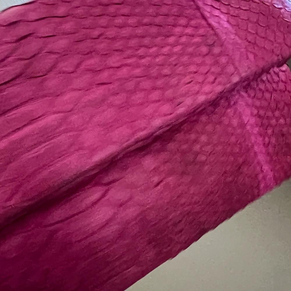Real Python Skin Clutch – Pink Statement Piece - Picture 7 of 10